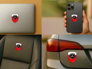 Mercedes Autoaufkleber Robust Luxus Anpassbar
